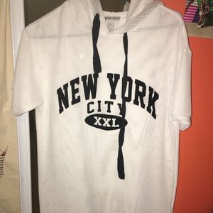 Mesh New York long t shirt